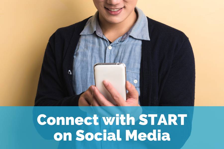 Connect with START on Social Media